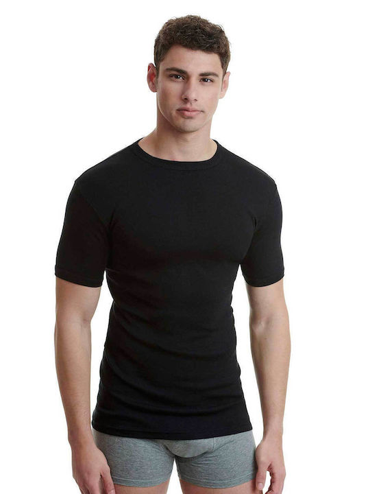 Herren Unterhemden in Schwarz Farbe 1Packung