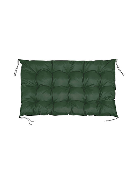 AIO Factory Αδιάβροχο Μαξιλάρι για Παγκάκι Κήπου Green 120x80εκ.