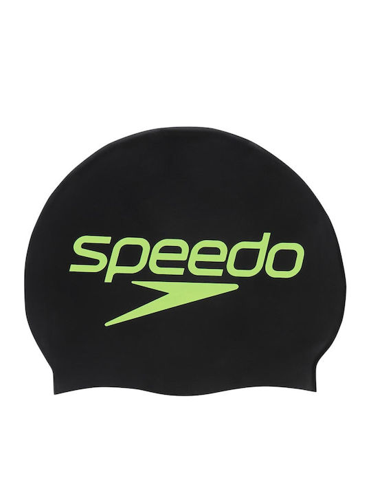 Σκουφακι Speedo Printed Silicone Black Stacked ...
