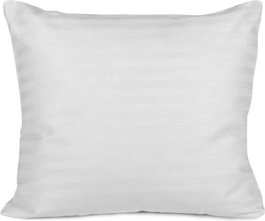 Darymex Cizgili Μαξιλαροθήκη White 50x60εκ.