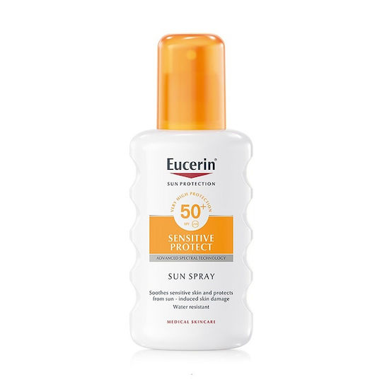 Eucerin Sensitive Protect Αντηλιακό για το Σώμα SPF50+ σε Spray 200ml