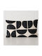 Boltze Perna de canapea Seventy Black, White 30x50cm.