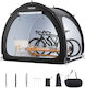 Vevor Outdoor Bicycle Storage Tent Fan-Shaped Double-Door Bike Tent for 4 to 5 Bicycles