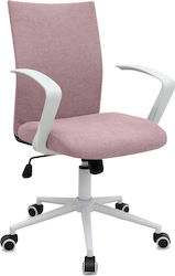 Bürostuhl mit Neigung Pink - White Berlin Megapap