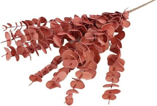 Ramură decorativă artificială de eucalipt Countryfield portocalie 60cm