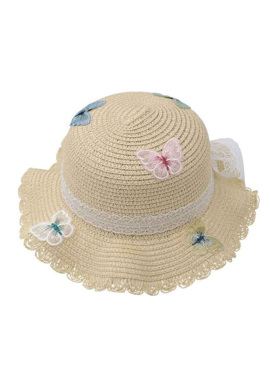 Aquablue Kinderhut Stroh Beige