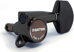 Gotoh M330B-MG pentru Chitară Acustică Neagră Gotoh M330B-MG pentru Chitară Acustică Neagră
