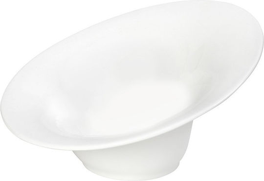 Espiel Wavy Σαλατιέρα από Πορσελάνη Λευκή 21.5x19.5x11cm 2τμχ