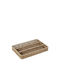 Espiel Wicker Rectangular Decorative Tray 28x19x4cm