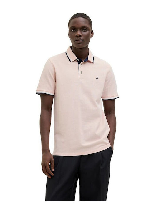 Jack & Jones Tricou Polo Culoarea Piersicii Par...