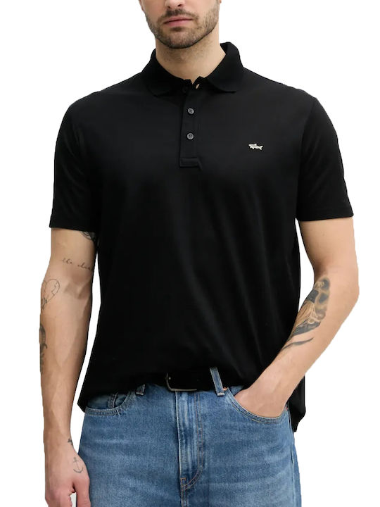Paul & Shark Polo T-shirt Μαυρο