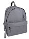 Must Team Monochrome Double School Bag Backpack Junior High-High School Gray 25Liters