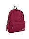 Must Team Monochrome School Bag Backpack Junior High-High School Burgundy