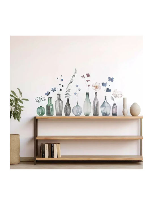 Flowers In Bottles Αυτοκόλλητα Τοίχου 44241 Ango-44241