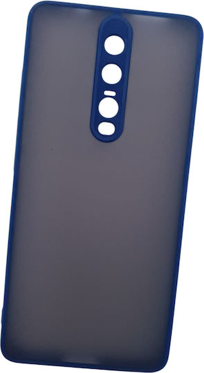 Naxius Rubber Frame Back Cover Μπλε (Xiaomi Mi 9T / 9T Pro)