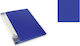 Embossed Folder 20 Sheets A4 P Stripes Blue Sp-...