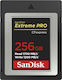 Sandisk Extreme Pro CFexpress 256GB Class 10 UHS-II 1700MB/s