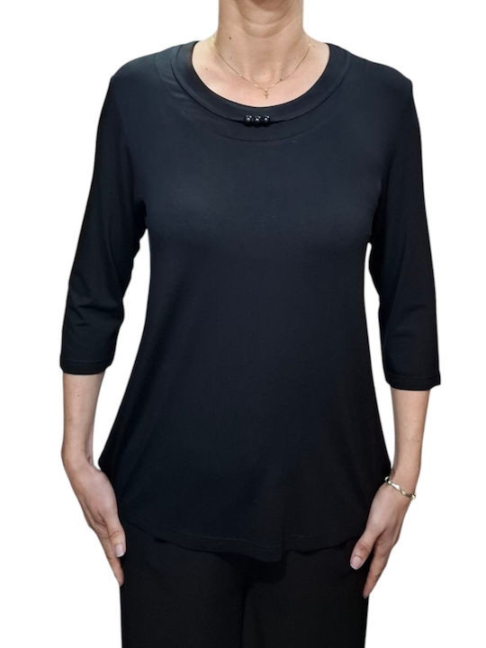 Rodonna Blouse Black