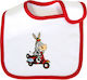 Bib Fabric red
