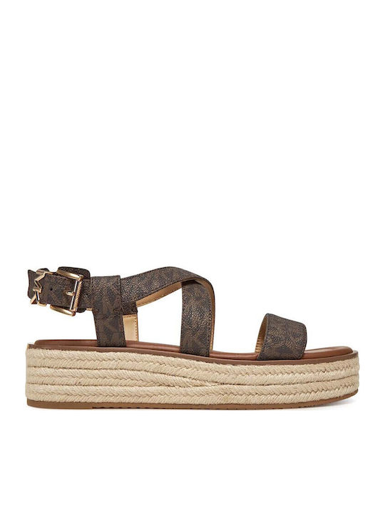 Michael Kors Lynn Women's Flat Sandals in Brown...