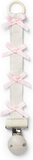 Elodie Details Лента за биберон All About Bows от Текстил Сребрист