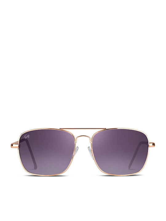 Twig Ruskin Unisex Sunglasses with Black Metall...