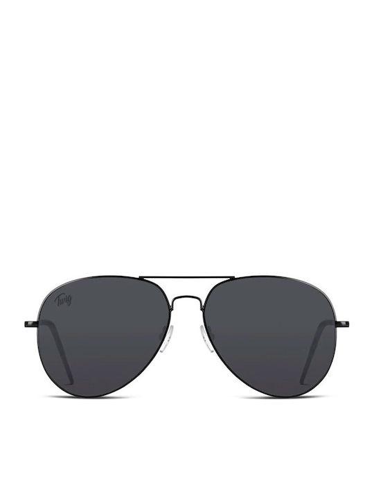 Twig Pennac Unisex Sunglasses with Black Metall...