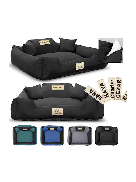 AIO Factory Sofa Dog Bed Black 75x65cm