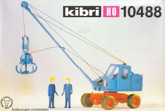 Kibri Φιγούρα Μοντελισμού Mobile Crane Low-level Cab Ho 1:87 10488