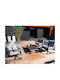 Garten- und Outdoor-Möbelsets Amalf 4 Stück Aluminium mit Kissen