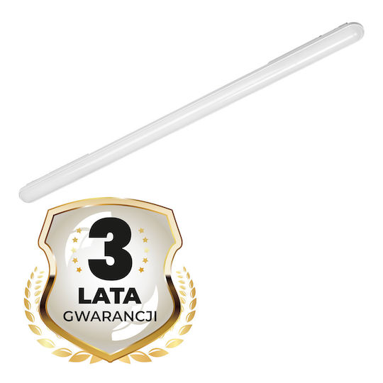 Corp de iluminat etanș LED Gin 36W 120cm 3850lm 4000K IP65