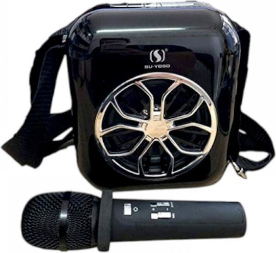 Boxă Karaoke cu Microfon Wireless YS-A20 887103_b Negru
