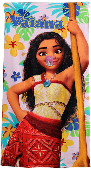 Disney Moana Beach Towel Microfiber Fast Dry 70x140cm Ye18145 Multicolor 70x140cm