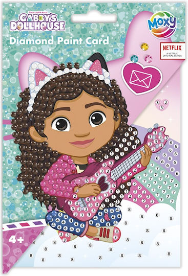 Creative DIY Set Diamond Painting Greeting Card Gabby's Dollhouse