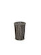 Espiel Decorative Basket Wicker Gray 11x11x15cm