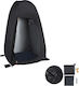 KingCamp Camping Tent Pop Up Toilet Black 3 Seasons 190cm