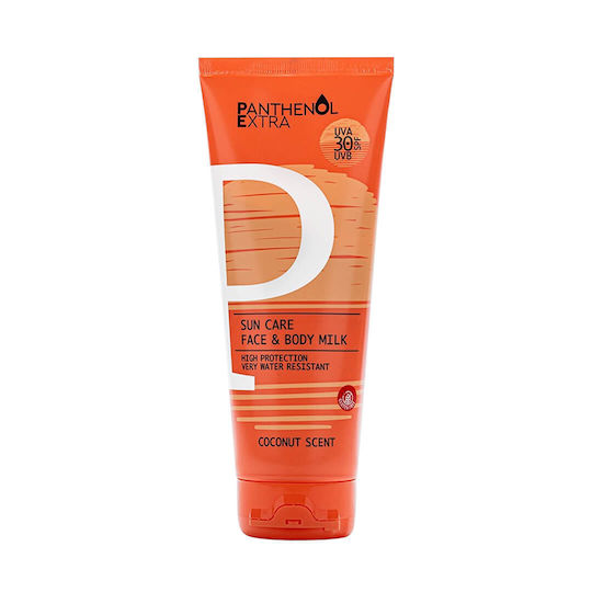 Panthenol Extra Sun Care Face & Body Milk Αντηλιακό Γαλάκτωμα Προσώπου & Σώματος SPF30 100ml
