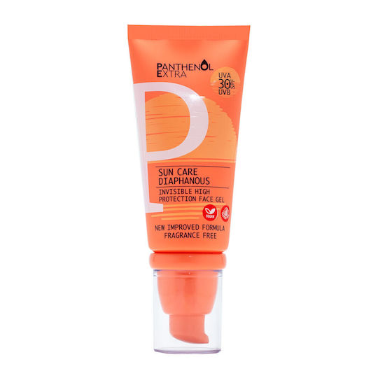 Panthenol Extra Sun Care Diaphanous Sunscreen Gel Face SPF30 50ml