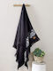 Nima Maori Cotton Pareo Black 160x160cm