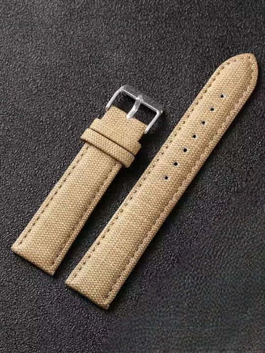 Fabric Strap Brown 22mm