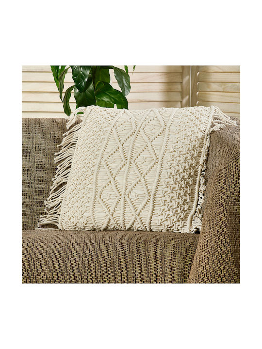 Whitegg Whitegg Decor Little Pillow Cover D0325 Ecru 45x45cm