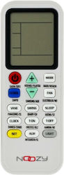 Noozy Noozy Rc5 Universal Klimaanlagen-Fernbedienung Noozy Noozy Rc5 Universal Klimaanlagen-Fernbedienung