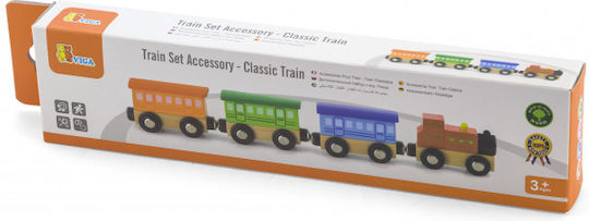 Viga Toys Zug aus Holz für 3+ Jahre alt+ Jahre