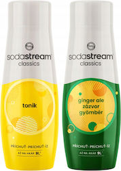Sodastream Tonic + Ginger Ale Syrup Set Soda Ma...