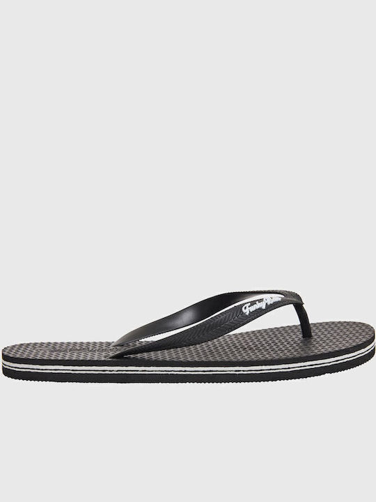 Funky Buddha Σαγιονάρες σε Μαύρο Χρώμα