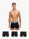 M D1 Sdna Men's Boxers Black 3Pack