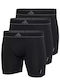 Flex Herren Boxershorts Schwarz 3Packung