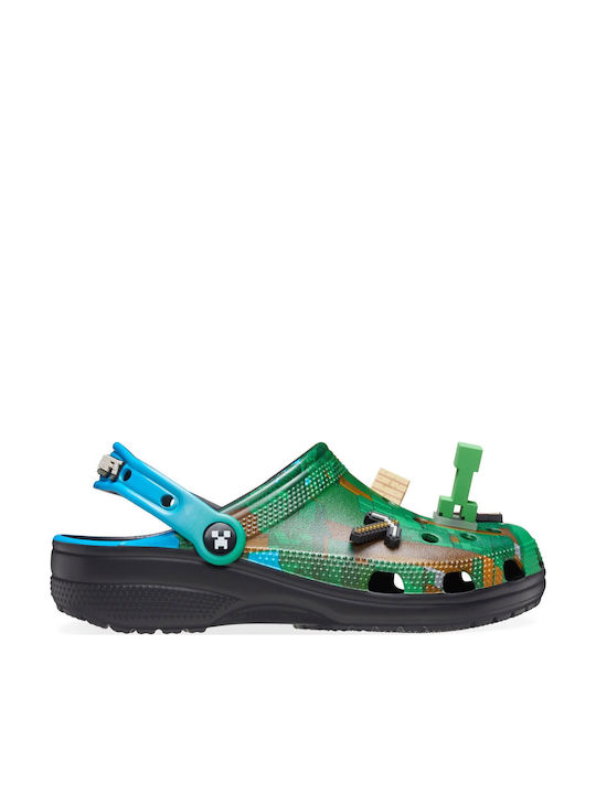 Crocs Minecraft Classic Clog Holzschuhe Grüne