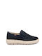 Men's Leather Casual Shoes Blue