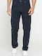 Men's Jeans Pants Elastic with Relaxed Fit Blue